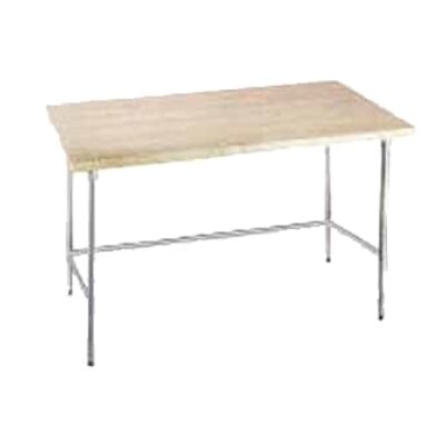 Advance Tabco TH2G-247 84″ Wood Top Work Table