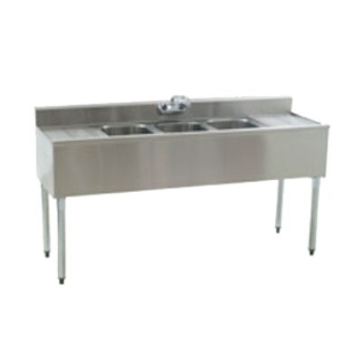 Eagle Group B6C-4-18-X 72″ Underbar Sink Units