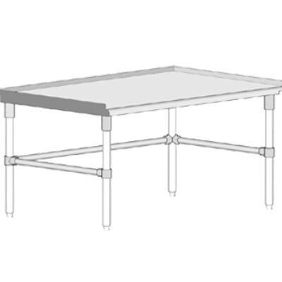 John Boos GS6-3660GBK for Countertop Cooking Equipment Stand