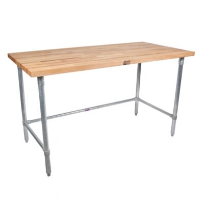 John Boos HNB11 96″ Wood Top Work Table