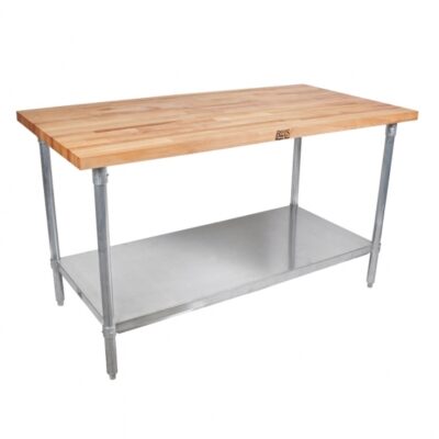 John Boos HNS09 48″ Wood Top Work Table