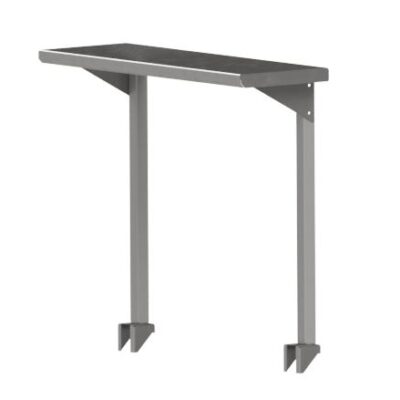 John Boos OSC16FK-18144 144″ Cantilever Type Table-Mounted Overshelf