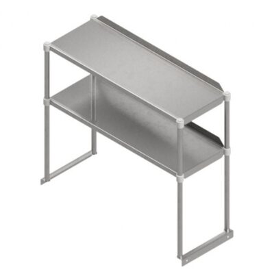 John Boos OSE26RK-18108 108″ Table-Mounted Overshelf